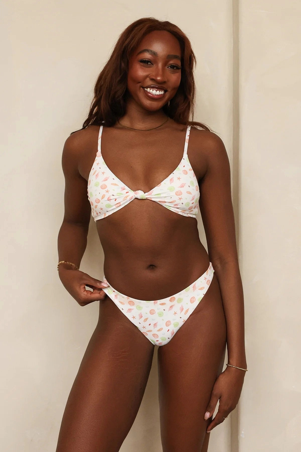 Zen Knotted Triangle Bikini Top